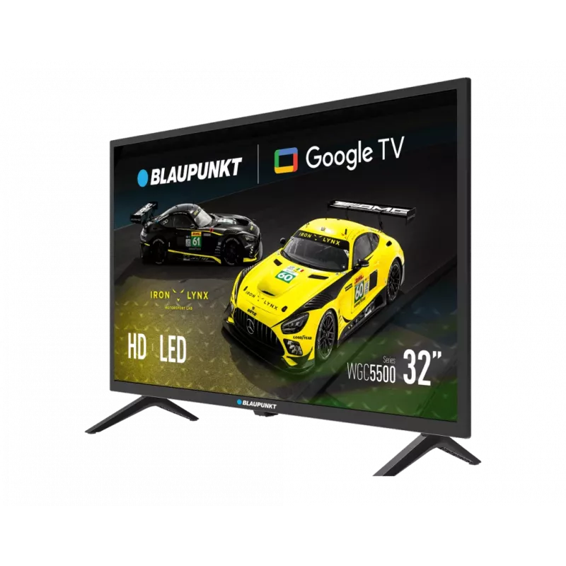 Blaupunkt LED TV | 32WGC5500S | 32 | Smart TV | Google TV | HD | Schwarz