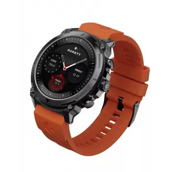 Smartwatch Garett Atom Schwarz Steel