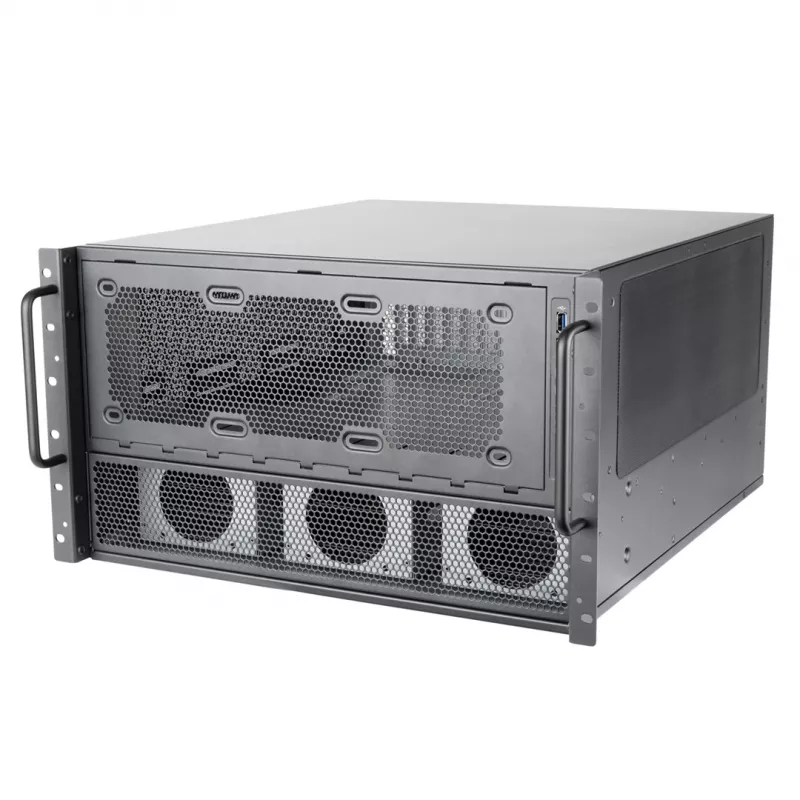Computergehäuse SilverStone SST-RM600 ATX Schwarz