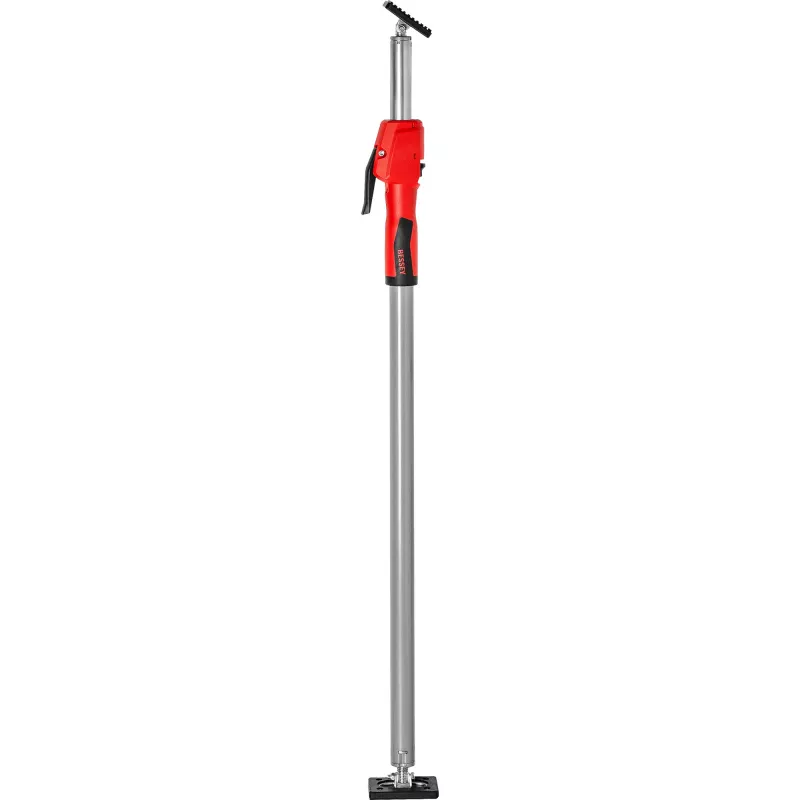 Decken-und Montagestütze STE150 silber/rot, 900mm - 1.500mm, mit Pumpgriff