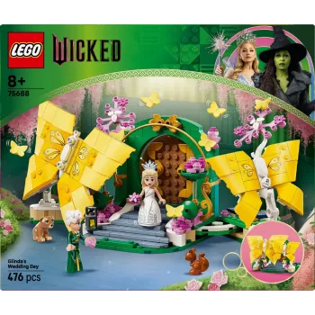 LEGO Bauset Wicked 75688 Glindans Hochzeitstag — thematisches Set, Modell 75688