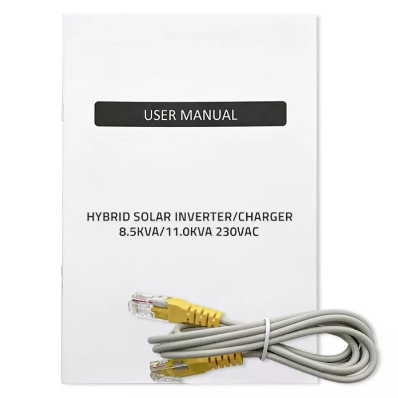 Qoltec Hybrid-Solarwechselrichter Off-Grid 11000W