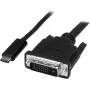 Microconnect USB3.1CDVI18B 1,8 m USB-C auf DVI-D schwarzes Videokabel-Adapter (USB3.1CDVI18B)