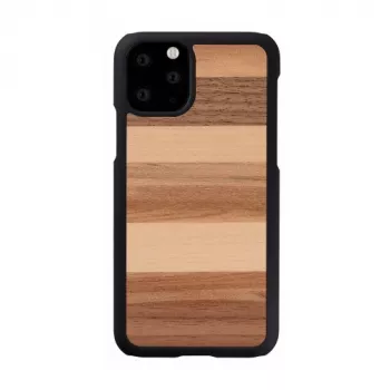 Smartphone-Hülle man and wood für iPhone 11 Pro – Farbe Schwarz Sand, Schutzhülle