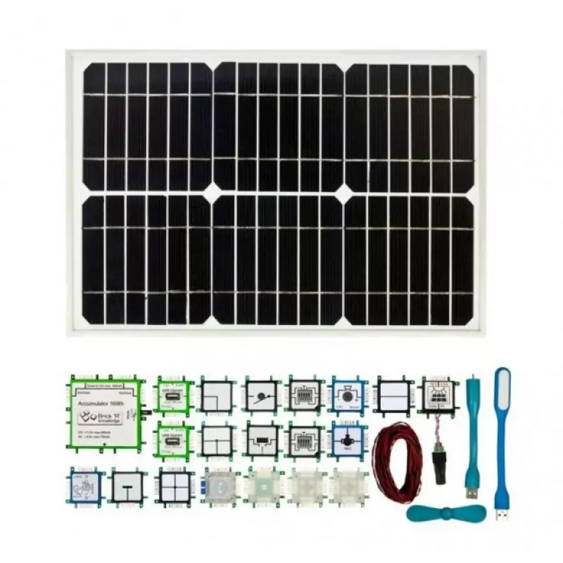 Solar-Set ALLNET 133574 Schwarz Entwicklungsboard-Zubehör