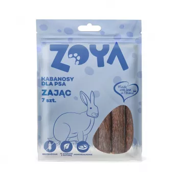 ZOYA Hasenwürstchen - Hundeleckerli - 7 Stück