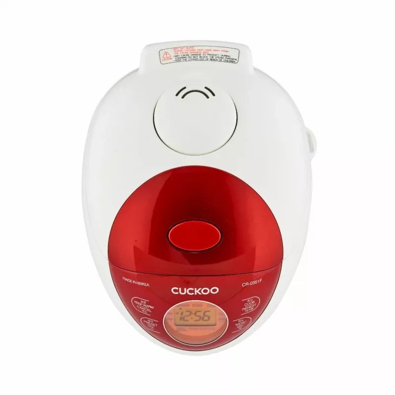 Cuckoo CR-0351F RED Reiskocher 0,54 L 425 W Rot, Weiß