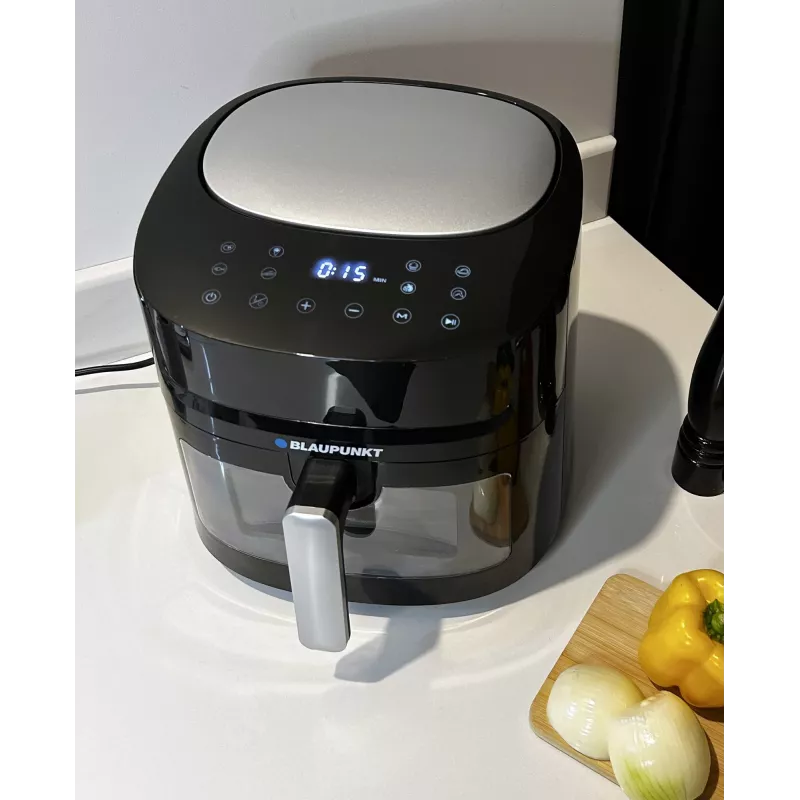 Heißluftfritteuse BLAUPUNKT AFD712 – 7,2 l Fassungsvermögen, 1800 W, digitale Touch-Steuerung, 40–200 °C, 60-Minuten-Timer