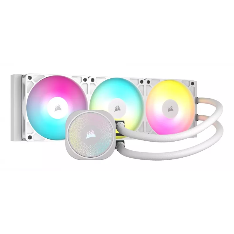 All-in-One-Flüssigkeitskühler Corsair NAUTILUS 360 RS ARGB 1700 RPM Weiß