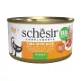 Nassfutter für Katzen Agras Pet Foods SCHESIR Complements Thunfisch mit Aloe Vera Gelee 70 g, Ergänzungsfuttermittel, 86 % Feuchtigkeit, 12 % Protein