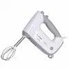 Handmixer Bosch MFQ36480 – 450 W, 5-Gang mit Turbo, grau/weiß, Rührbesen und Knethaken
