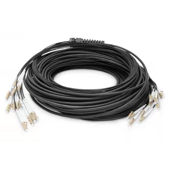 Breakout-Kabel Digitus DK-2433CU030BK-BBB 30m OM4 12 Fasern LC/UPC