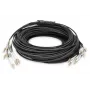 Breakout-Kabel Digitus DK-2433CU030BK-BBB 30m OM4 12 Fasern LC/UPC