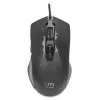 Manhattan Gaming-Maus mit LEDs, kabelgebunden, sieben Tasten, Scrollrad, 7200 dpi, Schwarz mit LED-Beleuchtung, drei Jahre Garantie
