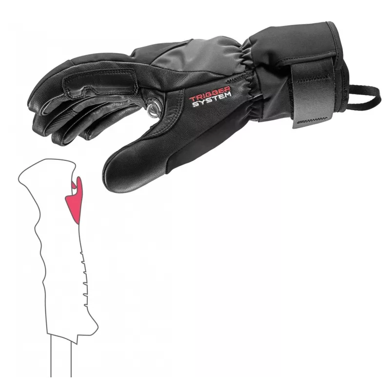 Leki Hevon Thermo 3D Skihandschuhe, Größe 8.0