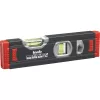 KWB Aluminium Mini-Wasserwaage 20 cm (Dunkelgrau/Rot)