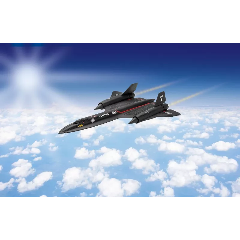 Revell 1/110 Maßstab Lockheed SR-71 Blackbird Easy Click Modellbausatz