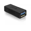 DELOCK USB 3.0-A Adapter USB-A auf USB-A schwarz, USB 3.0 Datenübertragung
