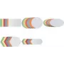 Selbstklebende Moderationskarten Franken MKS2199, 98 x 149 mm, sortierte Farben