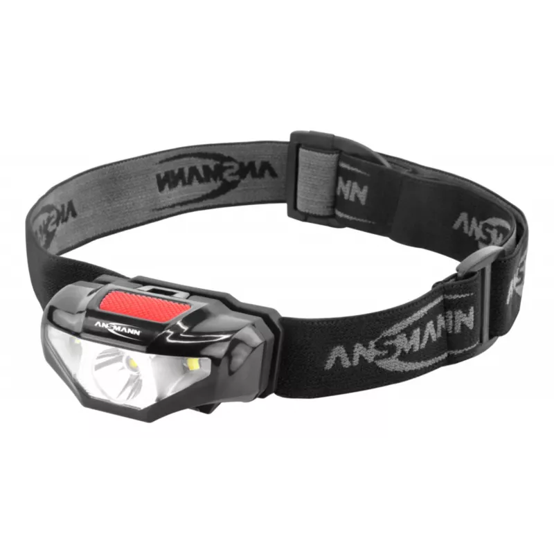 Ansmann HD70B - Stirnlampe - Schwarz - Acrylnitril-Butadien-Styrol (ABS) - Kunststoff - IP44 - LED - 1 Lampe