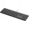 LOGITECH Signature Slim K620 Kabelgebundene Tastatur für Unternehmen - GRAPHITE - US INT'L - USB - N/A - INTNL-973 - USB-C