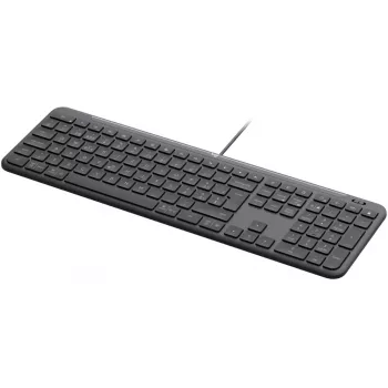 LOGITECH Signature Slim K620 Kabelgebundene Tastatur für Unternehmen - GRAPHITE - US INT'L - USB - N/A - INTNL-973 - USB-C