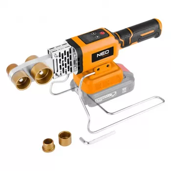 Rohrschweißgerät NEO tools Energy+ 18V — kabelloses Rohrschweißgerät, Modell 04-622