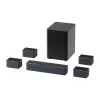 Lautsprecher Ultimea Poseidon D80 Schwarz 7.1-Kanäle, 8 Lautsprecher, kabelgebunden & kabellos, aktiver Subwoofer