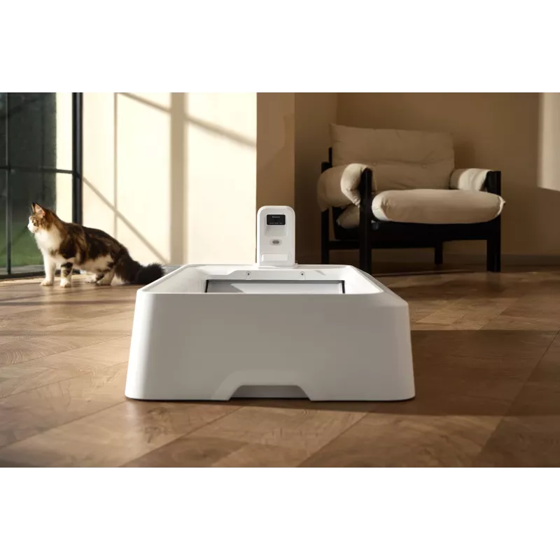 Selbstreinigende Katzentoilette PETKIT T7-EU, weiß