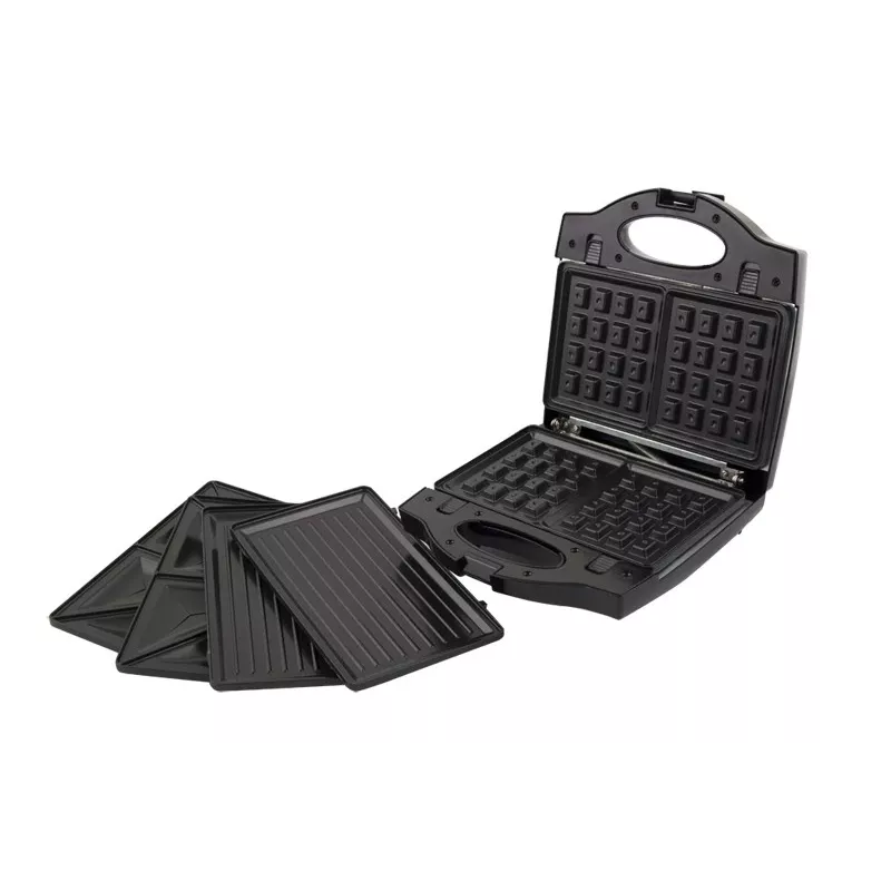 Esperanza EKT005 Sandwichmaker 700 W Schwarz, Grau