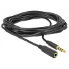 Audiokabel DeLOCK 84668 3m 3,5mm Schwarz