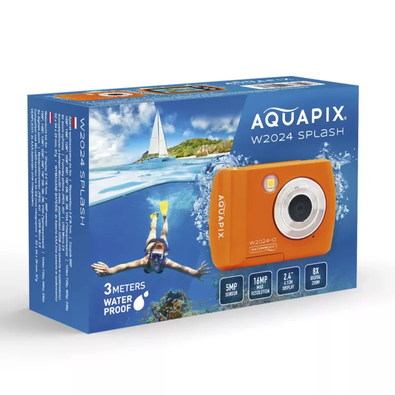 Kompaktkamera Easypix W2024 Splash 5 MP CMOS 1280 x 720 Pixel