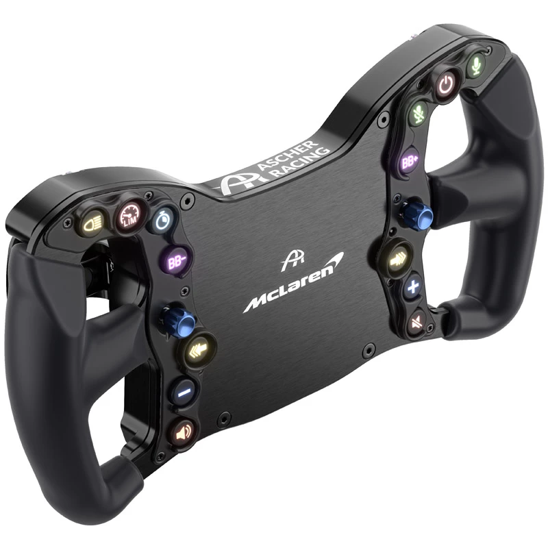 Ascher Racing McLaren Artura Sport-SC Butterfly Style Quick Release — Sim-Racing-Lenkradkranz