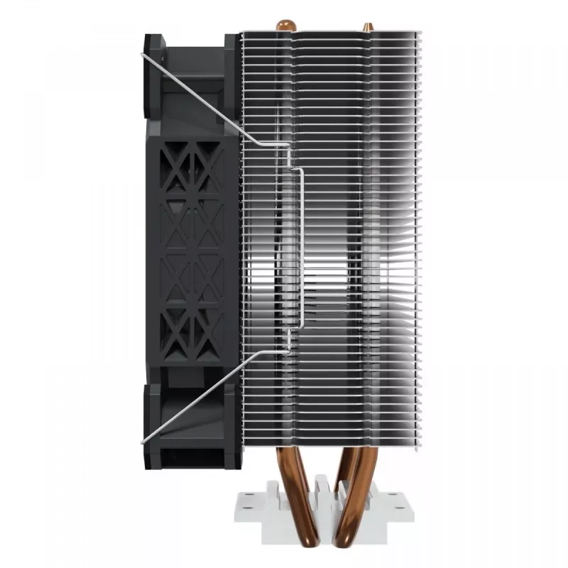 Heatsink SAVIO SAVGCOFROSTX2 120 mm Schwarz, 2 Heatpipes, 800–1800 RPM, 4‑Pin