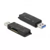 Kartenleser DeLOCK SuperSpeed USB für SD Micro SD MS