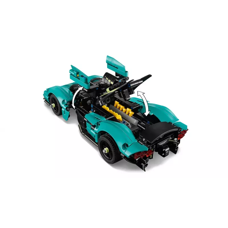 LEGO Technic Bausatz Aston Martin Valkyrie Modell Maßstab 1:8, 707 Teile, empfohlenes Alter 9+