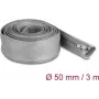 Geflechtschlauch DeLOCK 20838 3 m x 50 mm grau