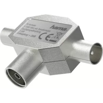 Hama 00205236 Kabel-Splitter/-Kombinierer Silber