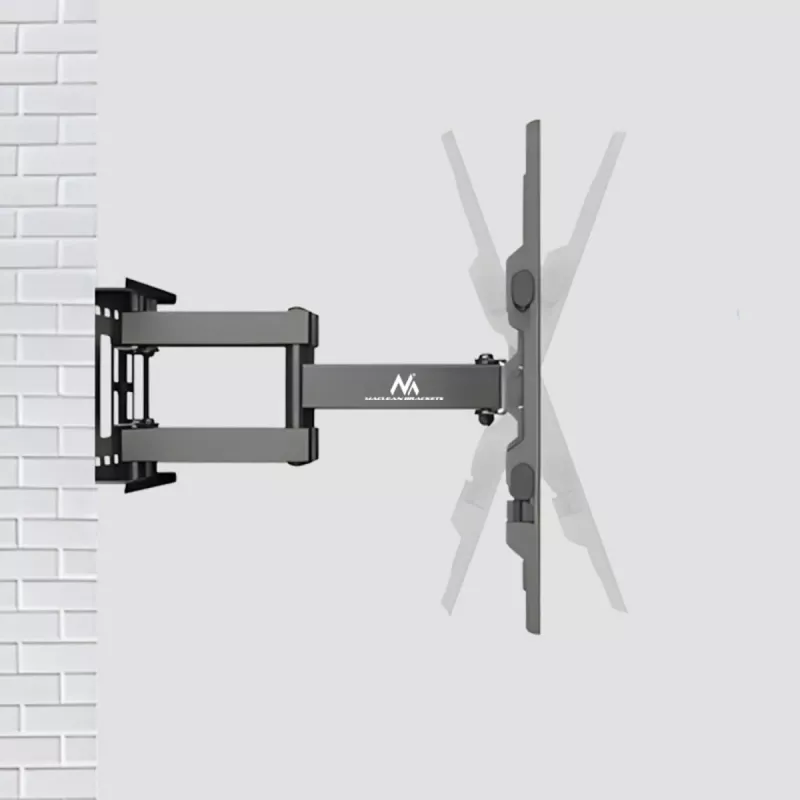 TV-Halterung MACLEAN MC-789 für 32–85 Zoll Bildschirme, VESA 400x200, neigbar, 60 kg Tragkraft, schwarz