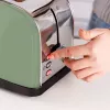 Toaster Taurus Vintage II 7, 2-Scheiben, 950 W, Oliv, Edelstahlgehäuse, 3,5 cm Schlitzbreite