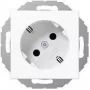 Jung SCHUKO-Steckdose aws 16A 250V 45 Grad A 520-45 KI WW (A520-45KIWW)