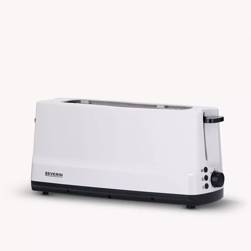 Severin AT 2232 Toaster 2 Scheiben 800 W Grau, Weiß
