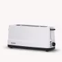 Severin AT 2232 Toaster 2 Scheiben 800 W Grau, Weiß