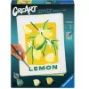 Ravensburger CreArt Malset – Zitronen (Design 25515) für Leinwand-Malprojekte