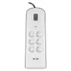 Überspannungsschutz Belkin BSV604ca2m Weiß 6 AC-Steckdosen 2 m