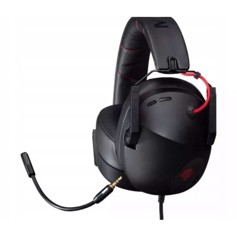 Headset mad-catz P.I.L.O.T. 3 — kabelgebundenes binaurales Gaming-Headset, 3,5 mm, 50-mm-Treiber, 105 dB Empfindlichkeit, schwarz