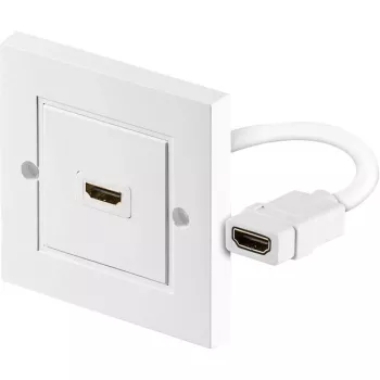 Wentronic Goobay HDMI™ Wandbox - 1 x HDMI™ A-Buchse > 1 x HDMI™ A-Buchse (51722)