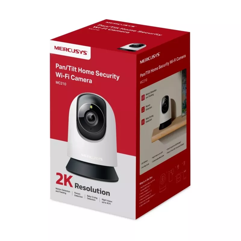 Heim-Überwachungskamera TP-LINK MC210 Pan/Tilt Wi‑Fi 1080p Nachtsicht