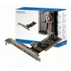 LogiLink PC0028 USB 2.0 PCI-Karte, 4 externe + 1 interner Port