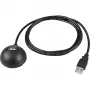 Wentronic USB-Kabel - USB Typ A, 4-polig (M) - USB Typ A, 4-polig (W) - 1,5m - Magnetständer (68913)